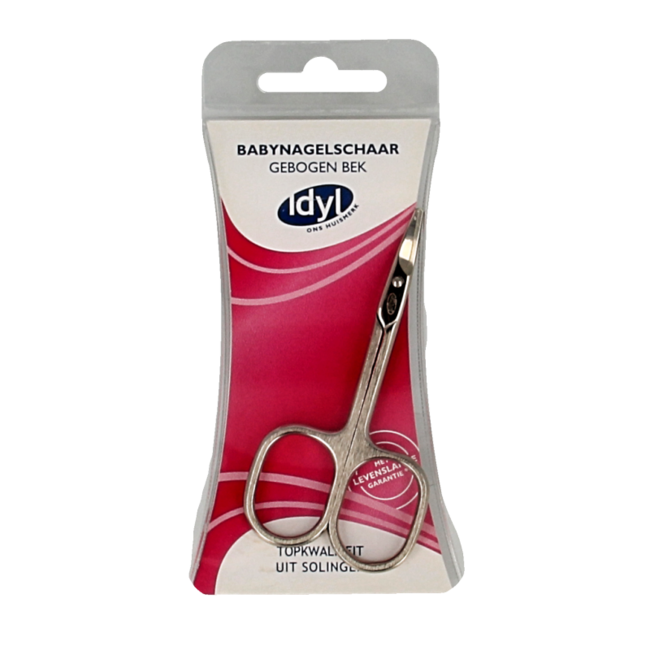 Idyl Baby-Nagelschere gebogen 1 Stück