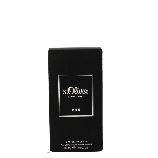 S Oliver For him black label eau de toilette 30 Millilitri