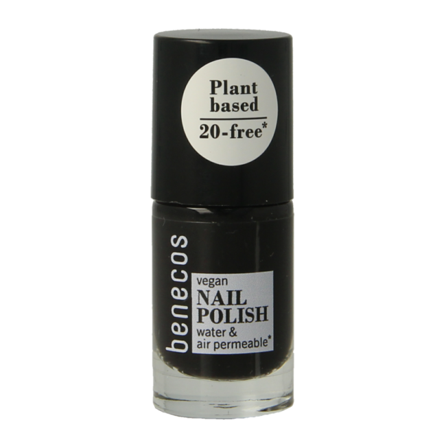 Esmalte de uñas vegano Benecos natural beauty Licorice 20-free de origen vegetal 5 ml