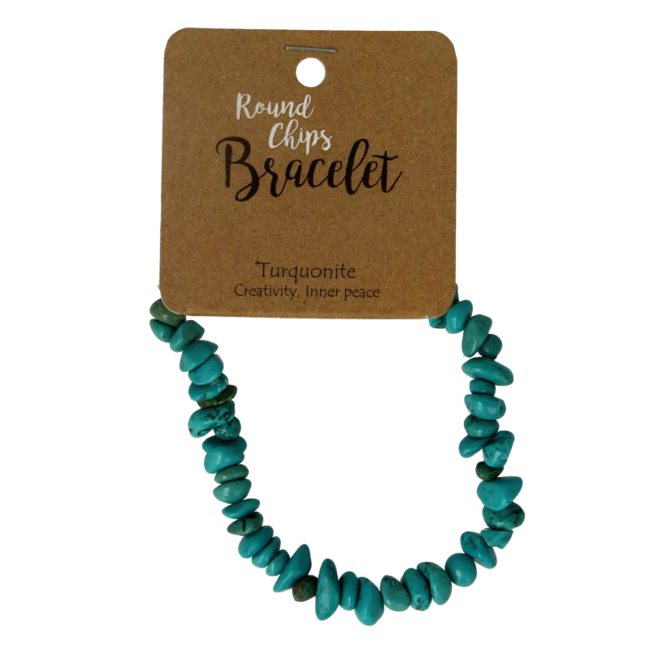 Bracelet d'éclats de turquoise chinoise Steengoed 1 pièce