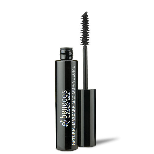 Benecos natural beauty Natural Mascara Maximum Volume Intensiv Schwarz 8 Milliliter