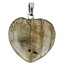 Ciondolo a Cuore in Pietra Preziosa Labradorite 20mm Ruben Robijn, 1 Pezzo
