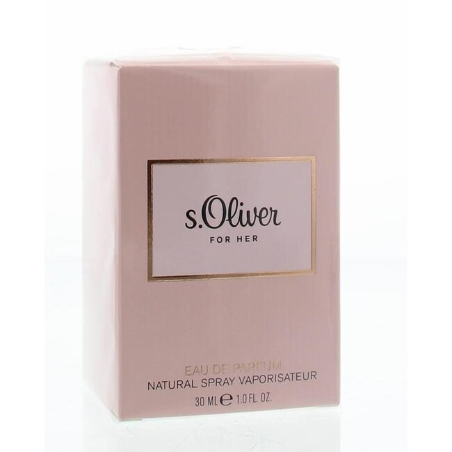 S. Oliver For Her eau de parfum vaporizador 30 ml