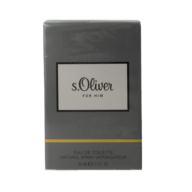 S Oliver For Him woda toaletowa spray 50 mililitrów