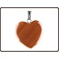 Ruben Robijn Pendentif cœur 20 mm jaspe 1 pièce