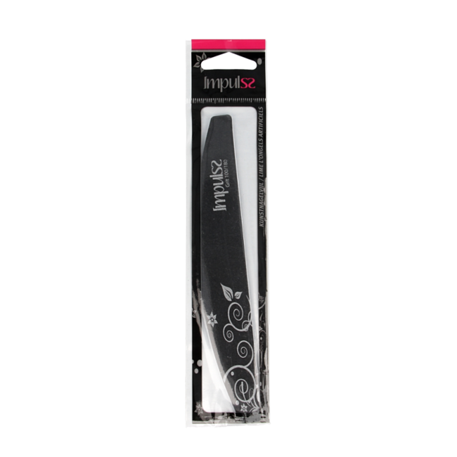 Impulss Salon Nail File 100/180 Grit - 1 Piece