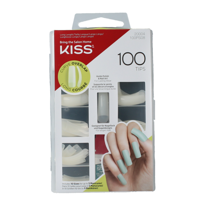 Kiss Faux Ongles et Colle Overlap 1 Set