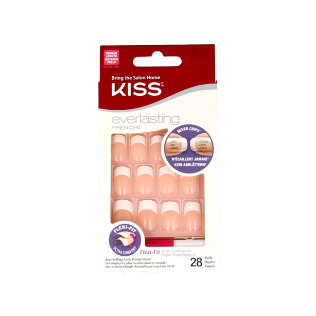 Zestaw sztucznych paznokci Kiss French Infinite 1 Zestaw