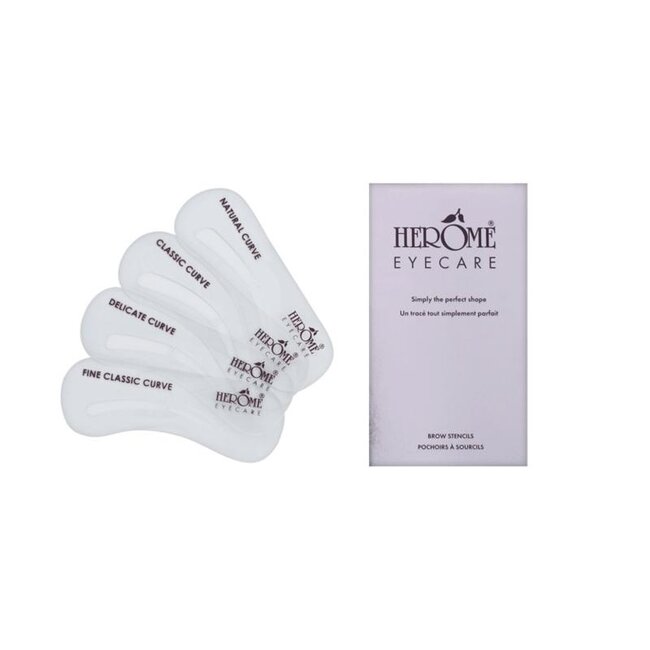 Herôme Brow Stencils - 4 Pack