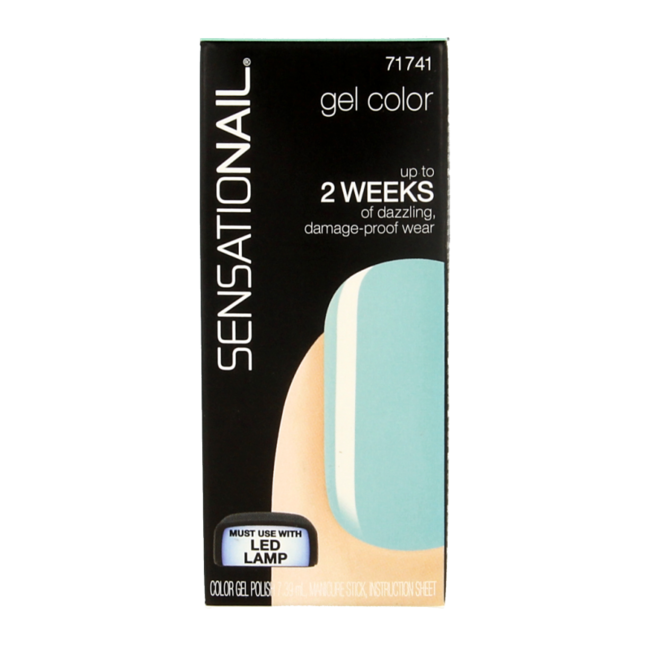 Sensationail Color Gel Mostly Mint 7.4ml