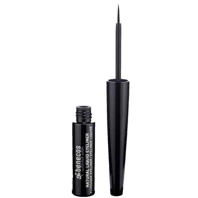 Benecos natural beauty Eyeliner liquido naturale nero 3 Millilitri