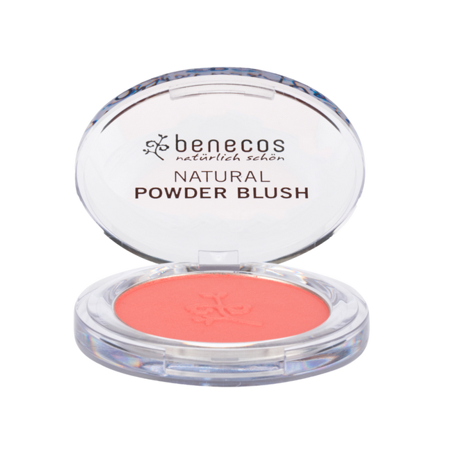 Benecos natural beauty Naturalny róż w kompakcie Sassy Salmon 5.5 Grama