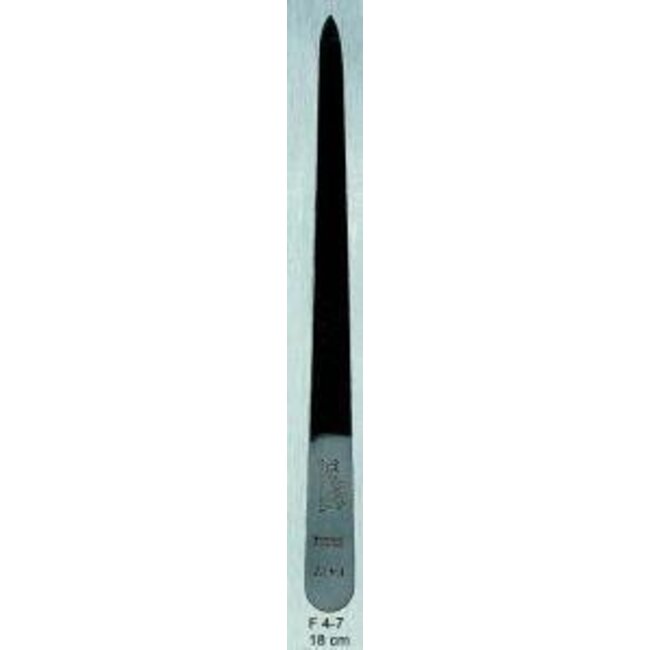 Malteser Nagelvijl 18cm pol bl rnd F4-7 1 Stuks