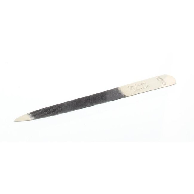 Pilnik do paznokci Malteser 10 cm, niklowany, szpiczasty, 20-10, 1 sztuka