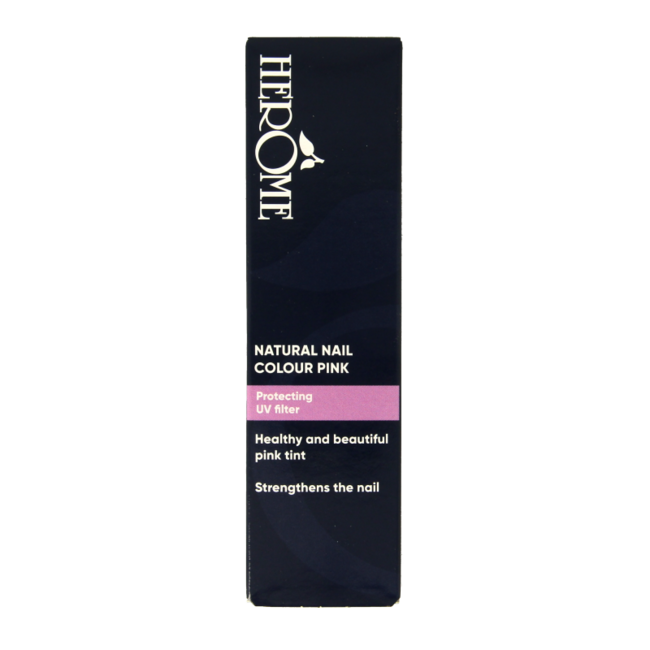 Herome Natural Nail Colour Pink 10ml