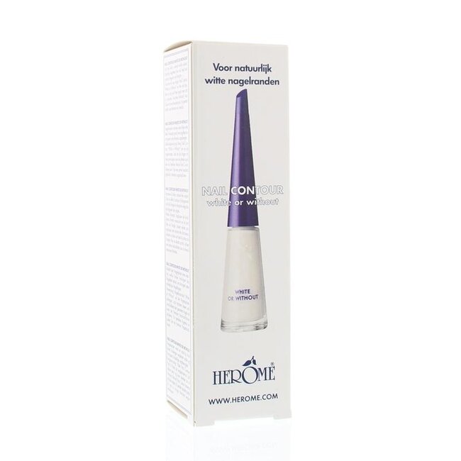Herome Contorno Unghie Perfetto Bianco o Senza 10 Millilitri
