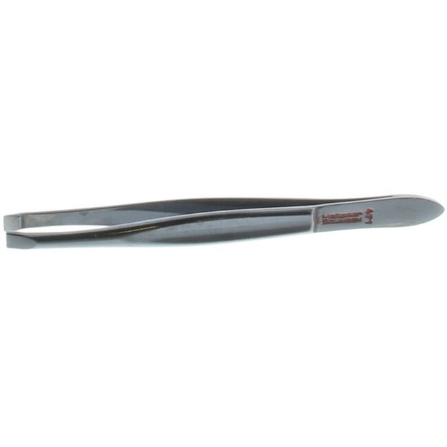 Pince à épiler Malteser acier bleu 8 cm 471 1 pièce