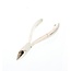Tronchese Angolata Malteser 13cm nichel rigato 19-5E (1 Pezzo)