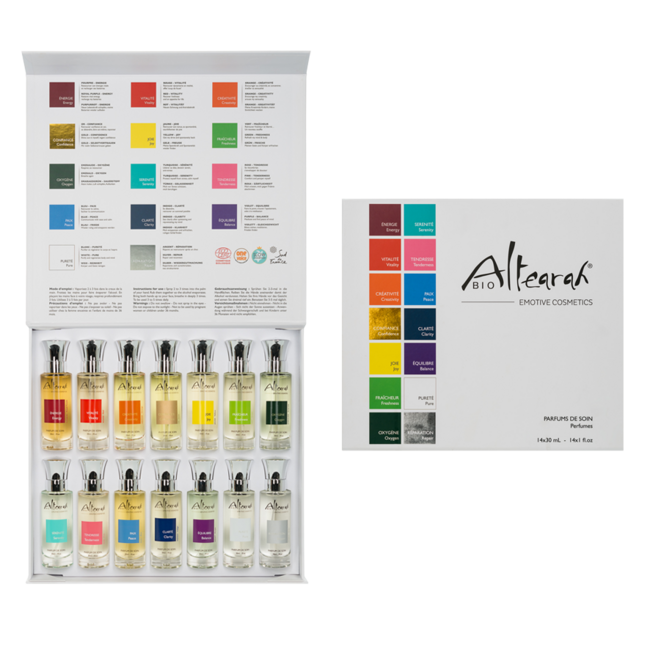Altearah Parfum de soin box 14x30ml bio 1 Set