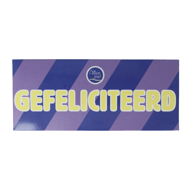 Tableta de chocolate con leche Felicidades 70 gramos