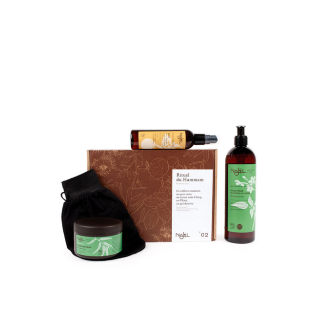 Set de Regalo Najel Aleppo Ritual Hammam 1 Set