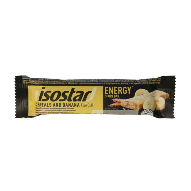 Isostar Energy Sport Bar Cereal & Banana Single 40g