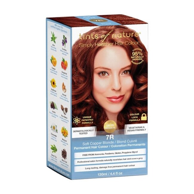 7R koperblond 1 Set