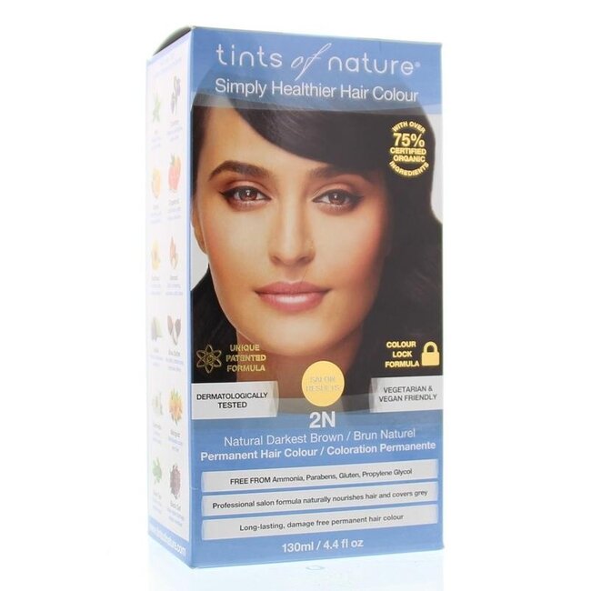 Tints Of Nature 2N Sehr Dunkelbraun 1 Set