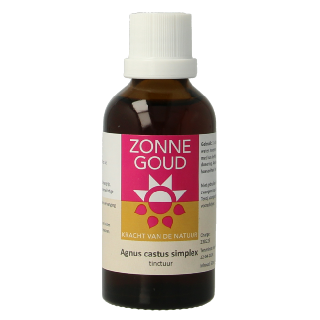Zonnegoud Agnus castus simplex 50 Millilitri