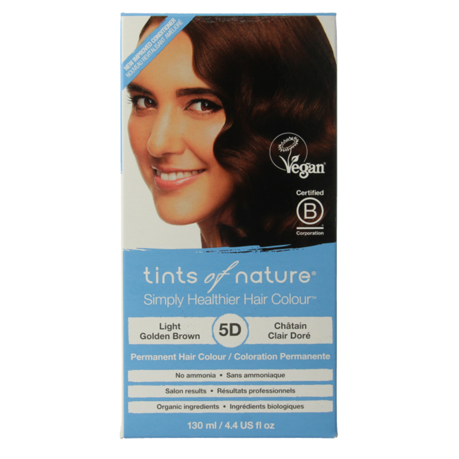 Tints Of Nature 5D licht goudbruin 1 Set