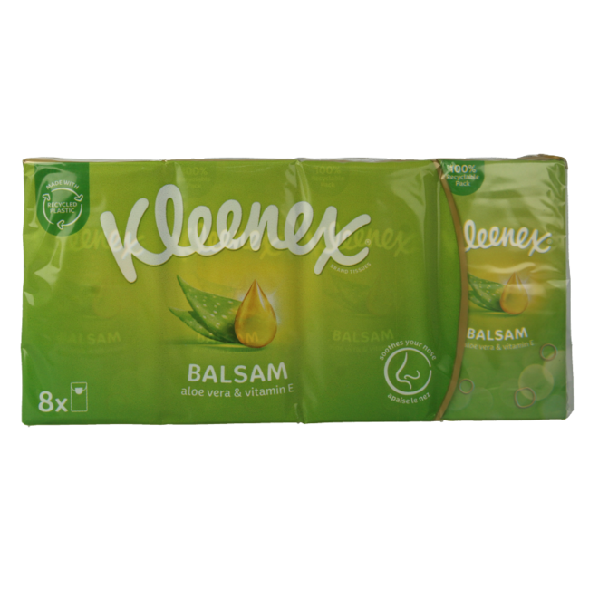 Pañuelos Balsam 8 unidades