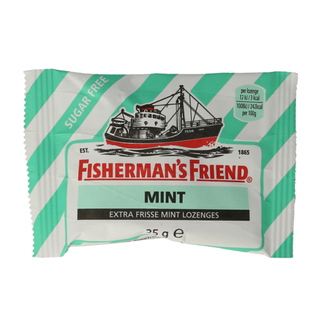 Fisherman's Friend Mint suikervrij 25 Gram