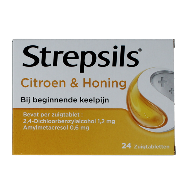 Strepsils Citron & Miel 24 Pastilles