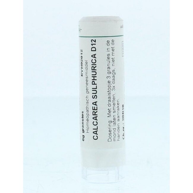 Homeoden Heel Calcarea sulphurica D12 6 Gramos