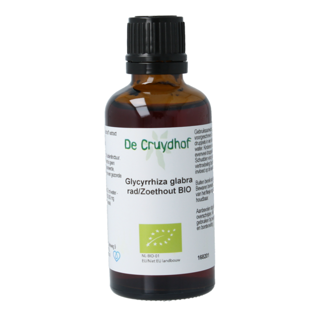 Cruydhof Glycyrrhiza glabra radix / tintura de regaliz bio 50 ml