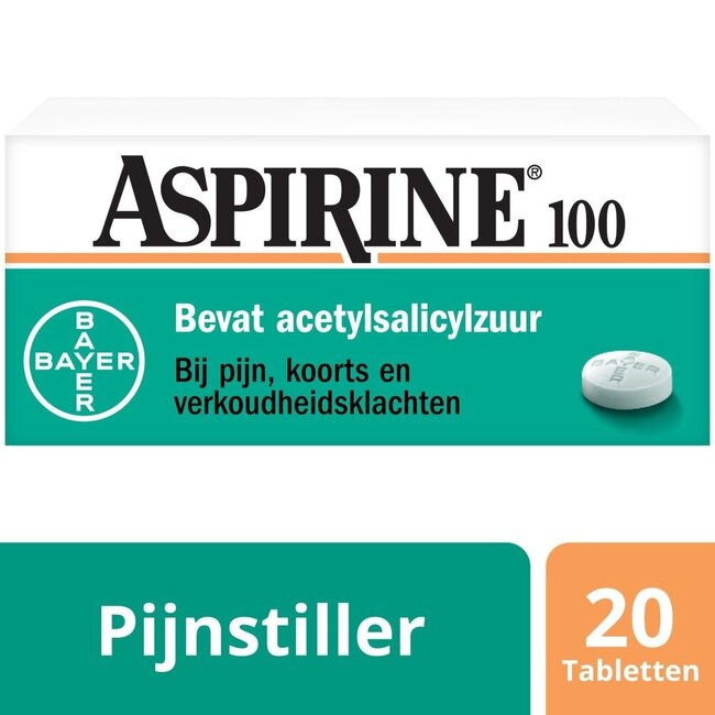 Acido Acetilsalicilico 100mg 20 Compresse