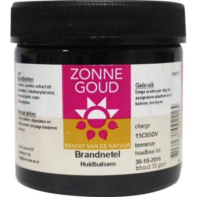 Zonnegoud Brennnesselbalsam 50 Milliliter