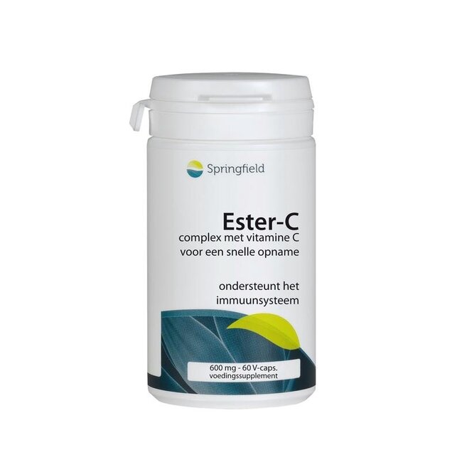 Springfield Ester-C Vitamina C tamponata 60 capsule vegetali