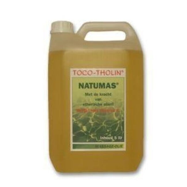 Aceite de masaje Toco Tholin Natumas 5 litros