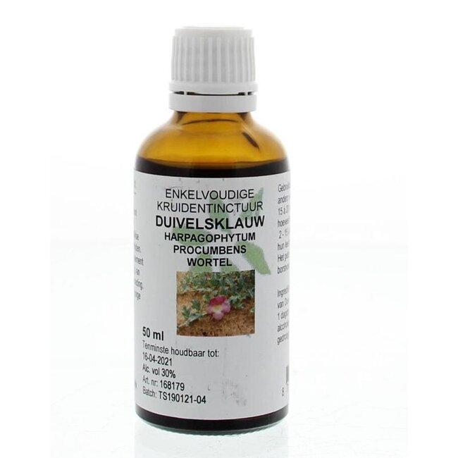 Cruydhof Harpagophytum p r / Teufelskralle Tinktur 50 Milliliter