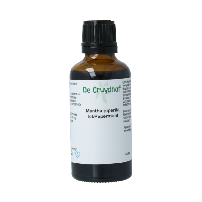 Cruydhof Mentha piperita / Pfefferminz Tinktur 50 Milliliter