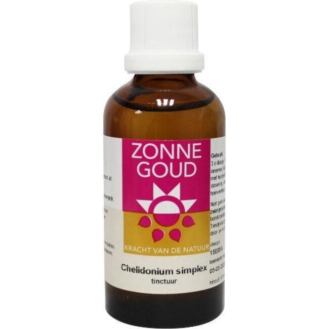 Zonnegoud Chelidonium simplex 50 Millilitri