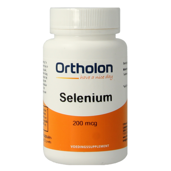 Ortholon Selenium 200mcg 60 Vegetarian capsules