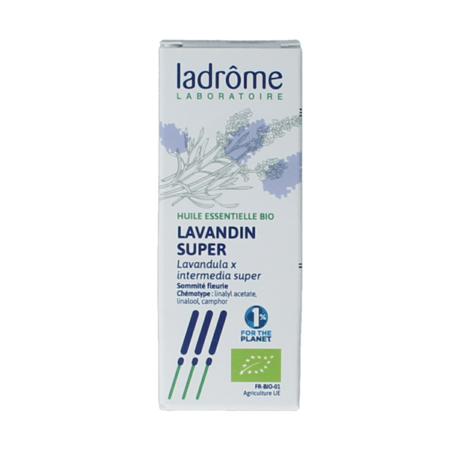 Ladrome Huile essentielle de lavandin bio 10 ml