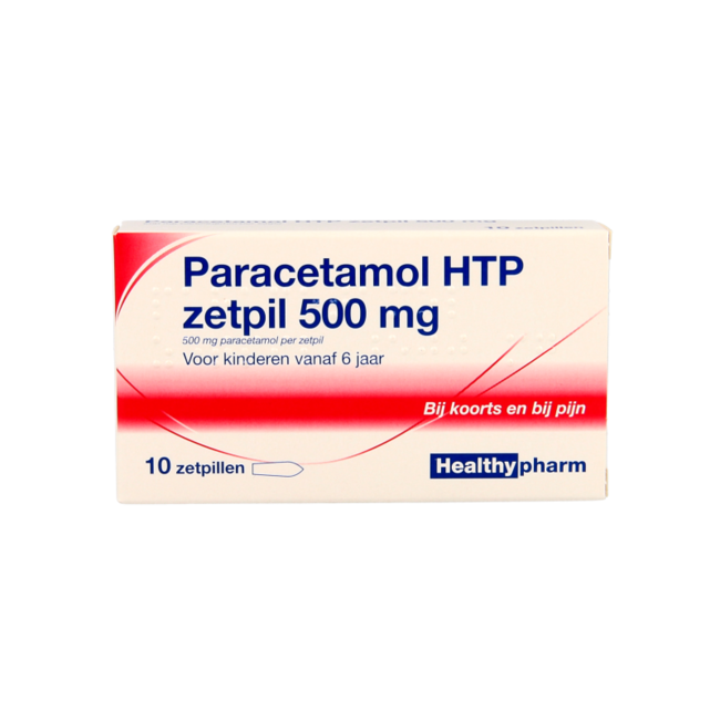 Paracétamol 500 mg 10 Suppositoires