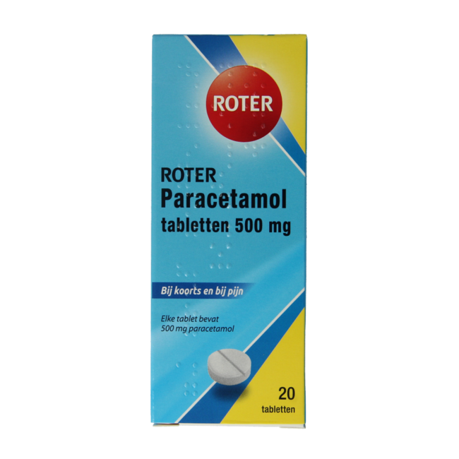 Roter Paracetamol 500mg 20 Tablets