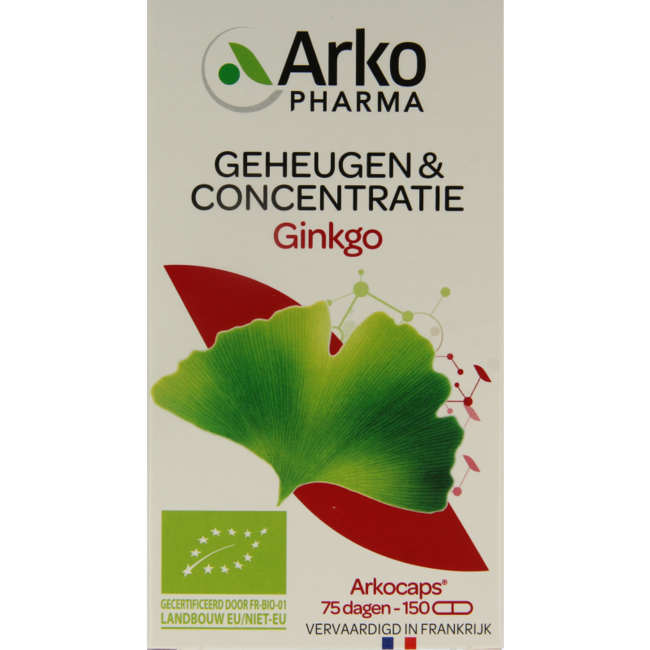 Ginkgo bio 150 Gélules