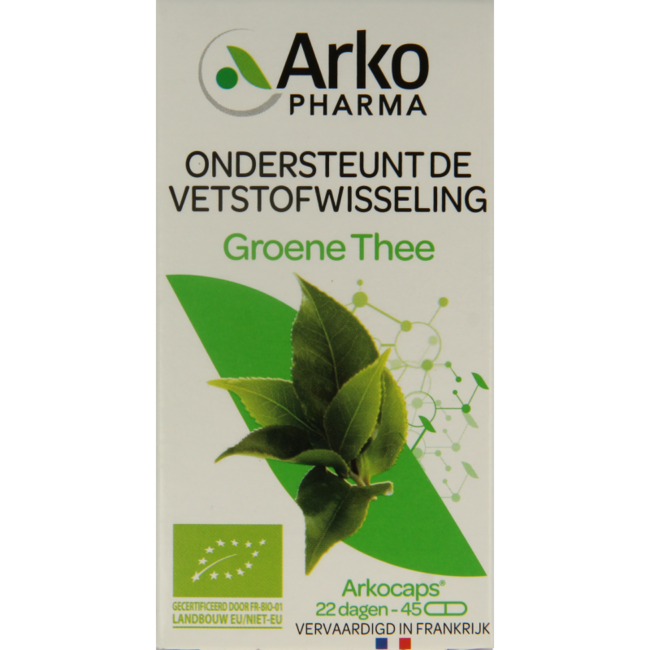 Arkocaps Zielona herbata bio 45 Kapsułek