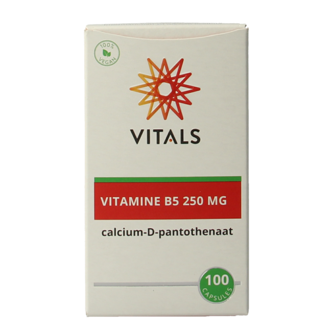 Vitamin B5 250 mg 100 Kapseln