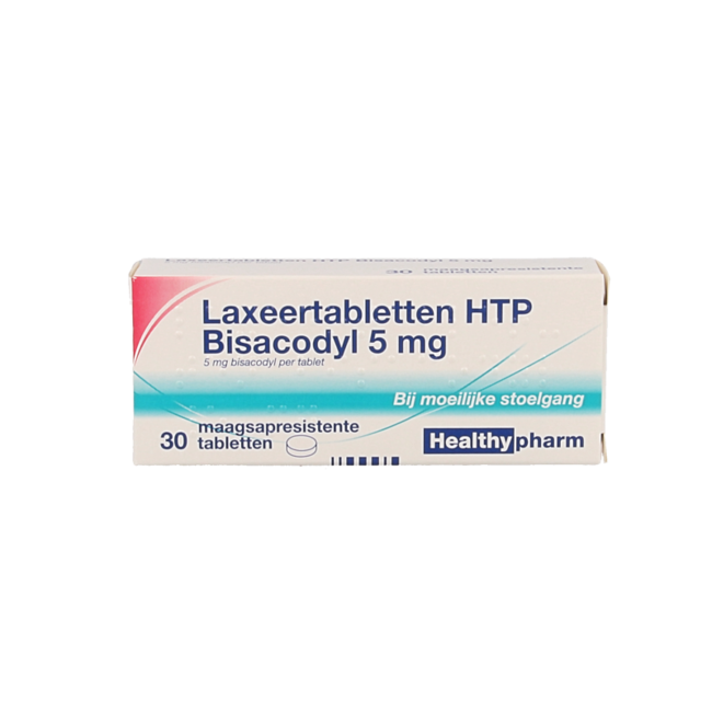 Healthypharm Lassativo Bisacodile 5mg 30 Compresse